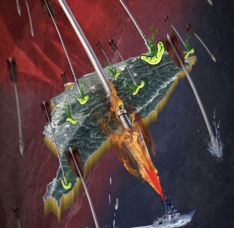 29일 중국 인민해방군 동부전구는 대만 포위 훈련 ‘정의사명-2025’을 실시하면서 대만의 ‘독립’ 시도를 억제하겠다는 내용의 포스터를 공개했다. 중국 인민해방군 동부전구 위챗 공식계정 갈무리