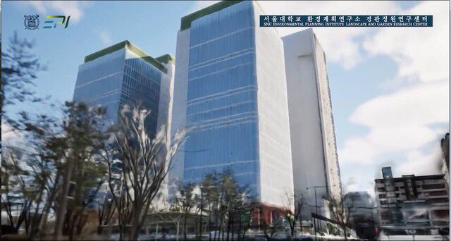 종묘광장공원에서 본 개개발이 진행된 이후의 세운 4구역 모습.서울대 환경계획연구소 경관정원연구센터 제공