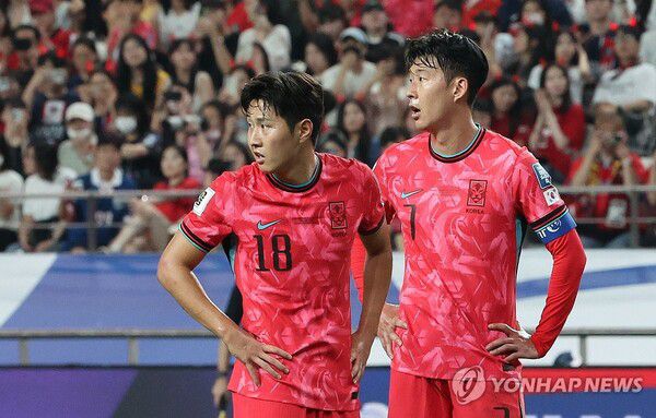 이강인(왼쪽)과 손흥민. 연합뉴스