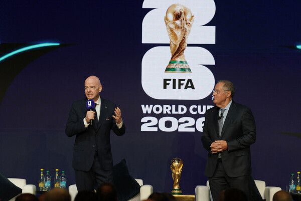 2026 북중미월드컵 조 추첨 현장 모습. 로이터연합뉴스