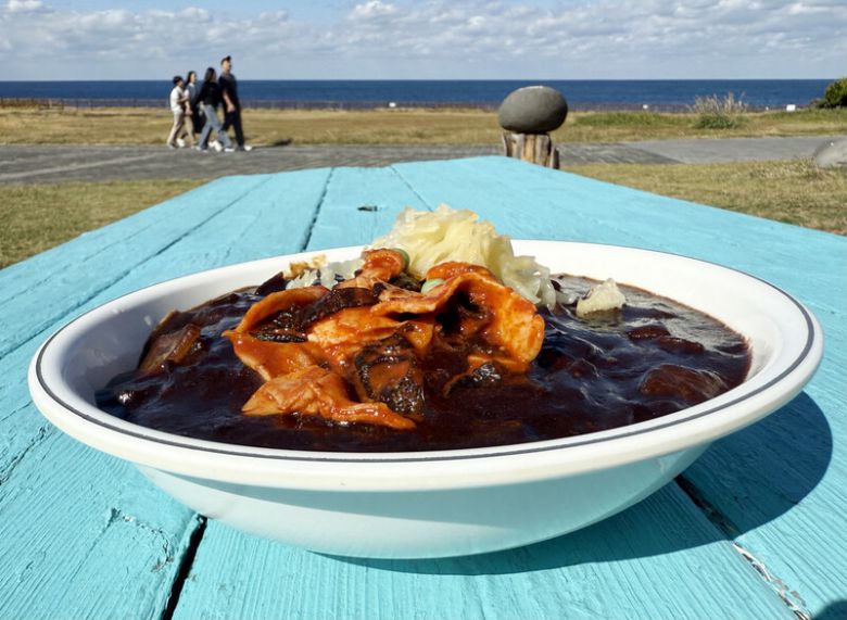 마라도에서 맛볼 수 있는 짜장면. 박미향 기자