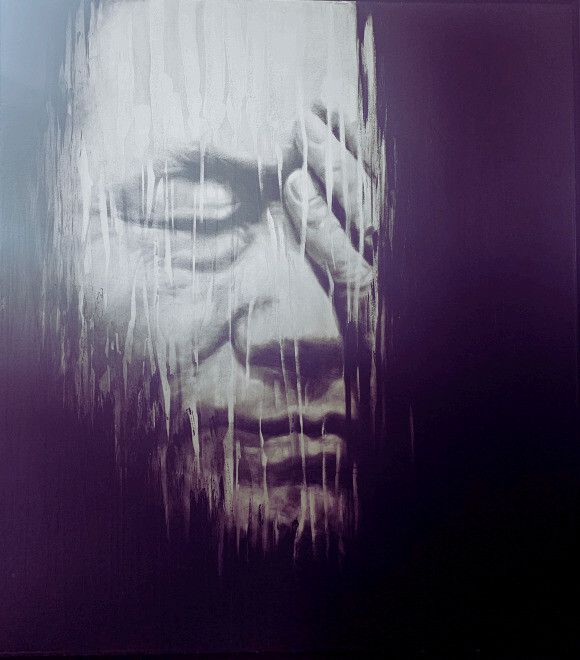 재독작가 정영창씨가 그린 김상윤 초상화. 김상윤 회고록 갈무리