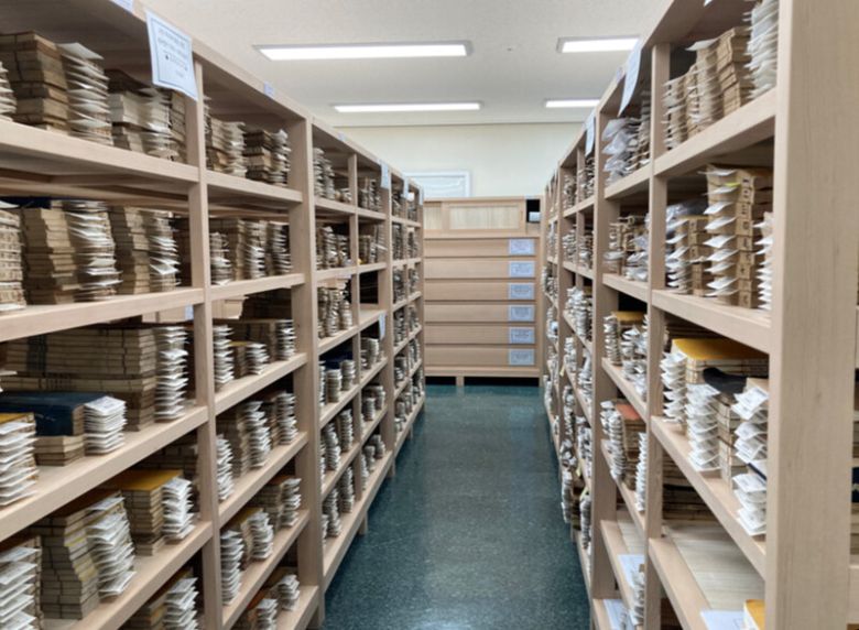 광주시 광산구 광주광역시인재교육원에 자리한 한국학호남진흥원 수장고. 한국학호남진흥원 제공