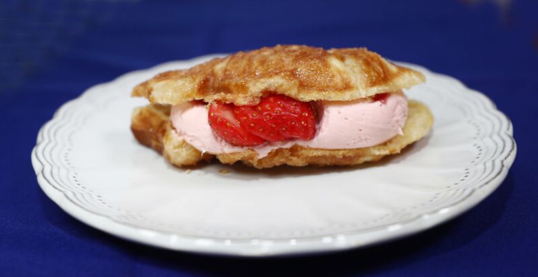 제과점 ‘레자미오네뜨’의 ‘딸기요거트’. 박미향 기자