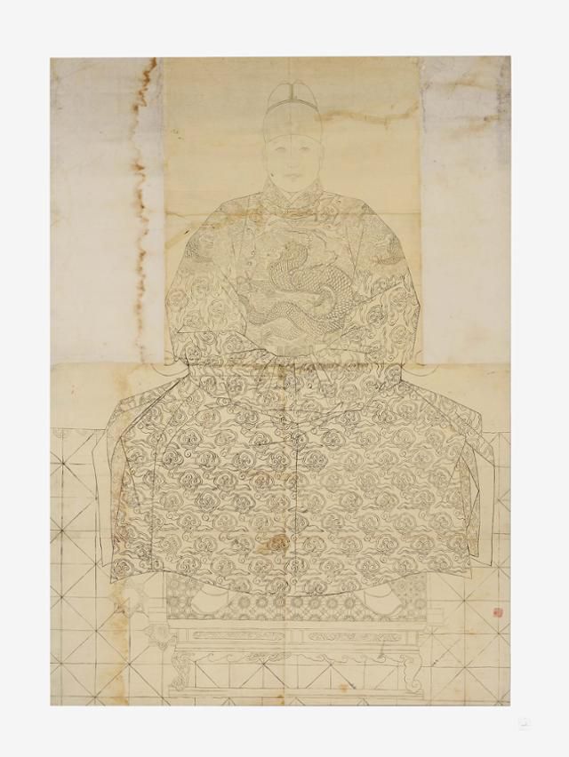 세조어진초본. 잔혹했던 행적과 달리 세조의 얼굴은 온화해 보인다. 문화재청 제공