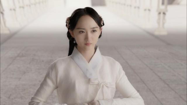 중국 드라마 '삼생삼세십리도화' 중 한 장면. 배우가 한복과 비슷한 저고리를 착용하고 있다.