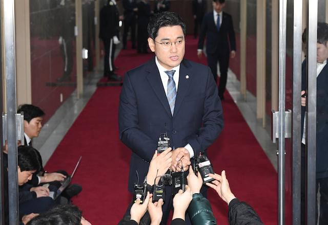 오신환 전 국민의힘 의원. 한국일보 자료사진