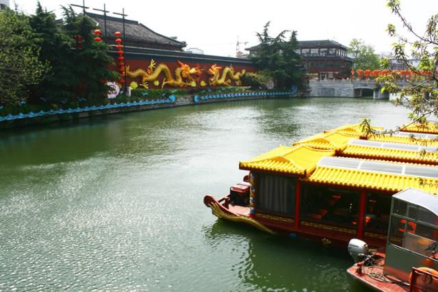 난징 시내를 흐르는 지회하. ⓒ최종명