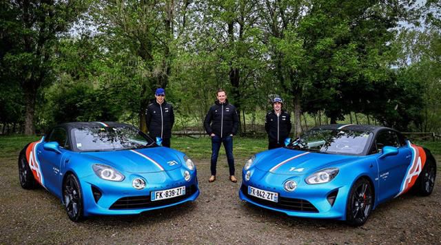 알핀 A110S F1 리버리