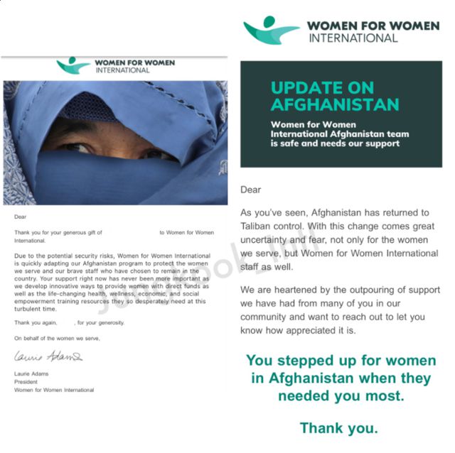 정국 해외 팬 연합 '정국 인터내셔널(Jungkook International)'이 트위터를 통해 전한 WfWI 기부 메시지. 트위터 정국 인터내셔널 계정 @Jungkook_Intl