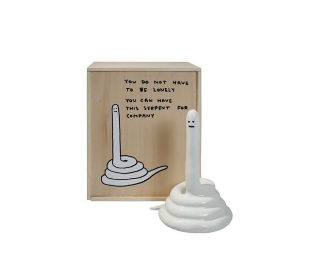 데이비드 슈리글리의 설치작 '뱀'. 롯데 애비뉴엘 아트홀 제공