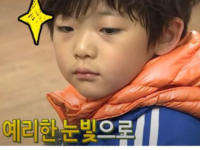 예능프로그램 '아빠! 어디가?'에 출연한 성동일 아들 성준의 어릴 적 모습. MBC 방송 캡처