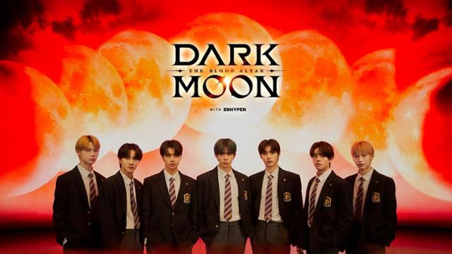 그룹 엔하이픈과 컬래버레이션한 'DARK MOON: 달의 제단' 이미지. 하이브 제공