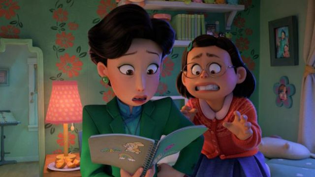 '메이의 새빨간 거짓말'은 엄마와 딸, 친구들과의 관계를 통해 자신의 세계를 넓혀 가는 한 소녀의 이야기다. 디즈니플러스 제공