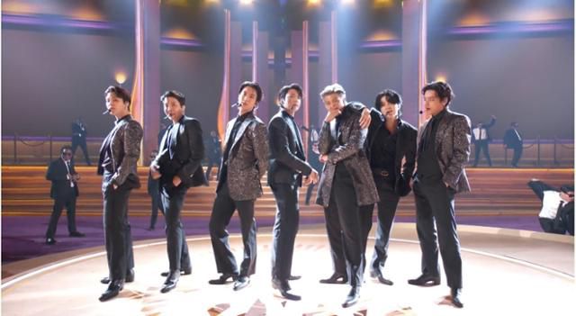 그룹 방탄소년단은 지난 4일(한국시간) '제64회 그래미 어워드'에서 단독 퍼포먼스를 선보였다. 빅히트뮤직 제공