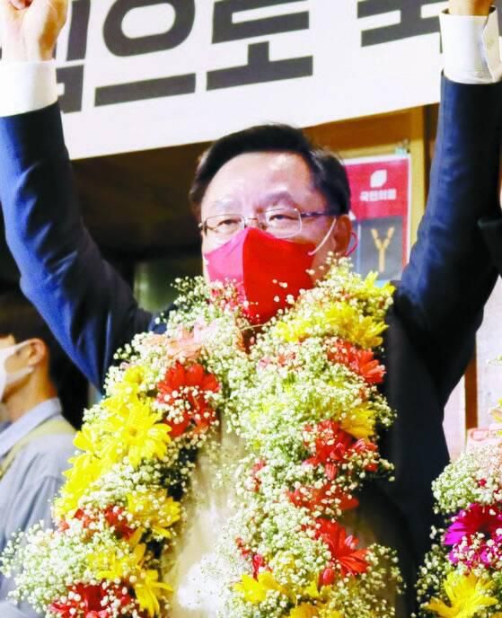 창원특례시장에 당선된 홍남표 후보. 후보 측 제공