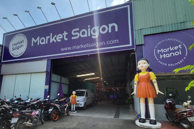 베트남 호찌민시 2군 타오디엔에 위치한 한국의 스타트업 '마켓사이공' 오프라인 창고의 모습. 마켓사이공 제공