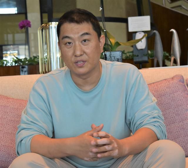 지난 6일 베트남 수도 하노이에서 심동준 마켓사이공 대표가 현지 신규 진출 스타트업들이 유의해야 할 사항에 대해 이야기하고 있다. 하노이=정재호 특파원