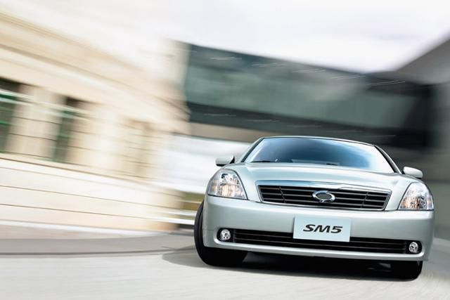 삼성자동차(현 르노코리아자동차)의 중형 세단 'SM5' 2세대 모델. 르노코리아 제공