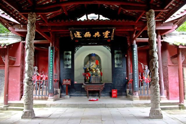 장비 사당인 한환후사의 묘정. ⓒ최종명