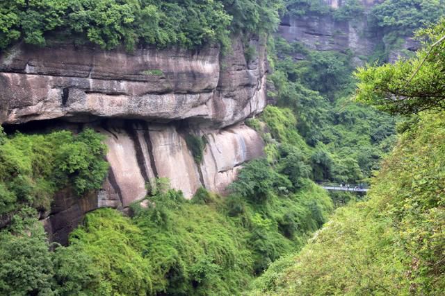 검문관 천제협의 나무다리. ⓒ최종명