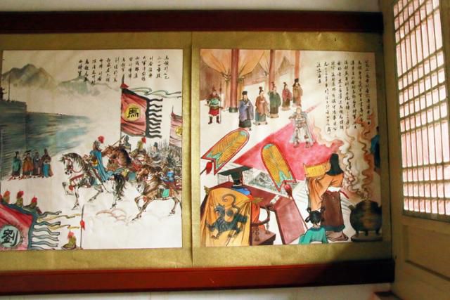 몐현 무후묘 숭정사의 벽화. ⓒ최종명