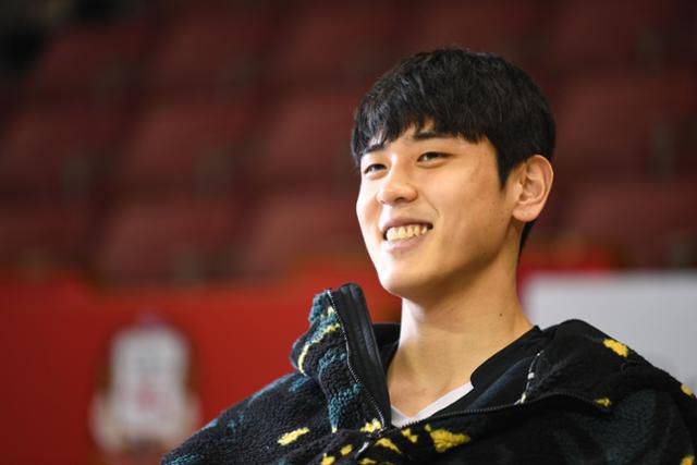 변준형은 올 시즌 팀 내 최다인 경기당 평균 4.9개의 어시스트를 기록하며 KGC인삼공사의 독주를 견인하고 있다. 안양=김영원 인턴기자