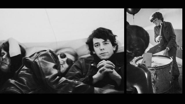 밴드 벨벳 언더그라운드는 여성 드럼 연주자 모린 터커(오른쪽)가 합류하며 자신들만의 색깔을 본격적으로 만들어갔다. 애플TV플러스 제공