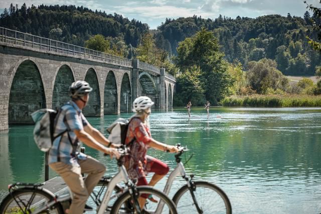 자전거 여행으로 마주하는 베른 근교 풍광. 스위스관광청 제공