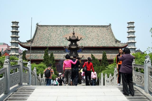 대상국사 자운교와 대웅보전. ⓒ최종명