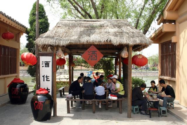 청명상하원의 주막 쉼터. ⓒ최종명