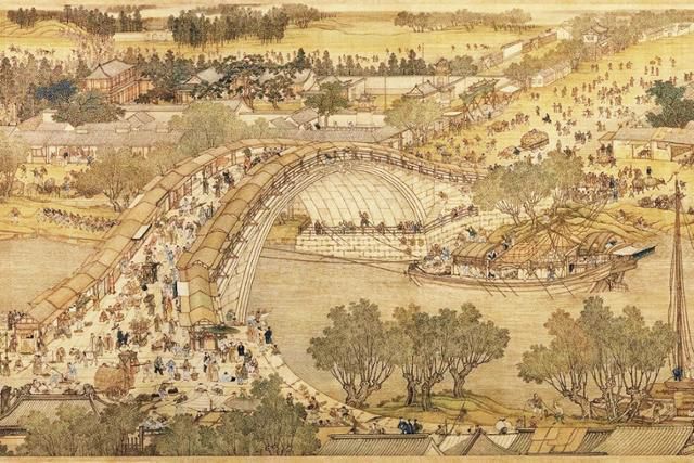 베이징 고궁박물원이 소장하고 있는 청명상하도의 일부분. ⓒ최종명