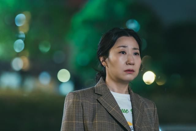배우 라미란이 경력 단절 여성의 삶에 깊게 공감했다. 티빙 제공