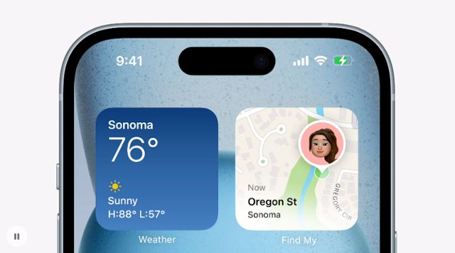 애플이 12일(현지시간) 스마트폰 신제품 아이폰15 시리즈를 공개했다. 애플은 아이폰15 기본 모델에서 상단의 노치(M자 탈모)를 없애고 다이내믹 아일랜드를 새롭게 적용했다. 애플 제공