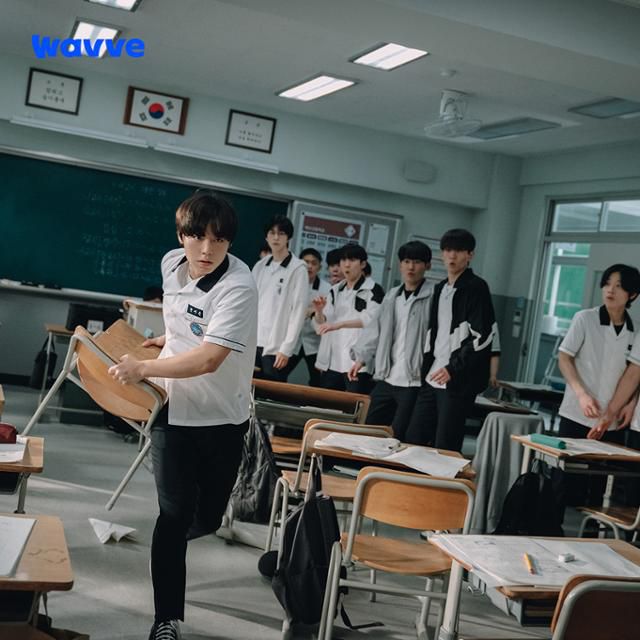 '약한영웅 Class1'의 장면. 웨이브 제공