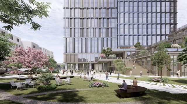 서울역 북부역세권 복합개발사업 조감도. 한화 제공