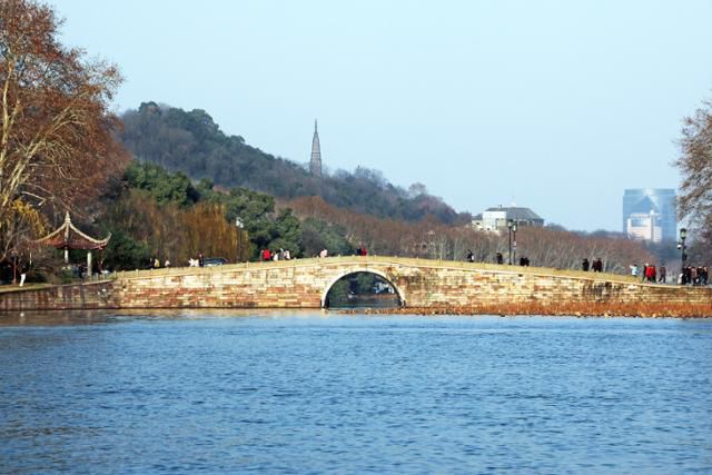항저우 서호의 서령교. ⓒ최종명