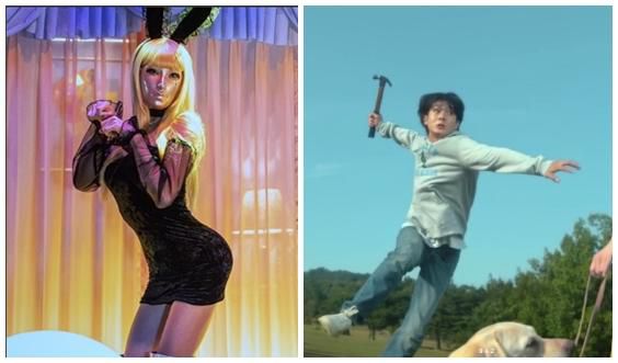 넷플릭스가 지난해 공개한 드라마 '마스크 걸'(왼쪽)과 올해 2월 공개한 드라마 '살인자ㅇ난감'. 넷플릭스 제공