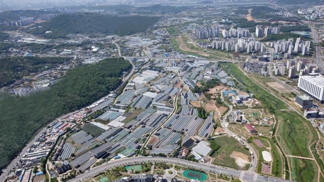 수도권 3기 신도시로 지정된 창릉신도시가 들어설 부지 전경. 경기 고양시 제공