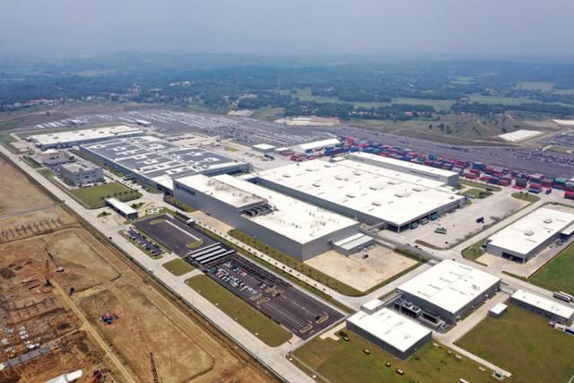 현대차 인도네시아 생산법인(HMMI) 전경. 현대차 제공