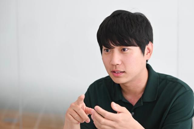 안병규 피에프씨테크놀로지스(PFCT) 인공지능(AI) 총괄 이사가 지난달 30일 서울 서초구 PFCT 본사 사무실에서 본보와 인터뷰를 하고 있다. 신용주 인턴기자