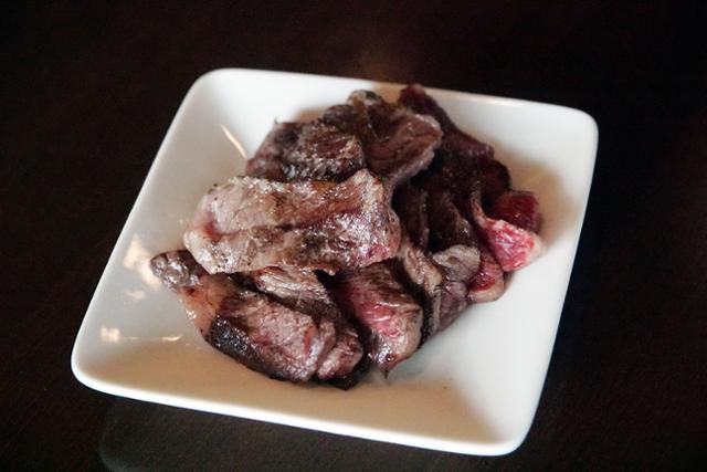 선수, 캐디에게 특식으로 제공한 한우. KPGA 제공