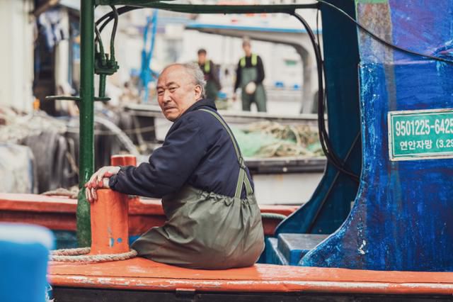 영화 '아침바다 갈매기는'은 한국사회의 축소판이라 할 만한 어촌을 응시한다. 고집스튜디오 제공