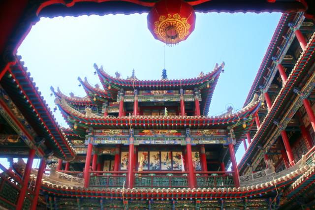 고묘보안사 문루에서 본 무루. 오른쪽이 주루. ⓒ최종명