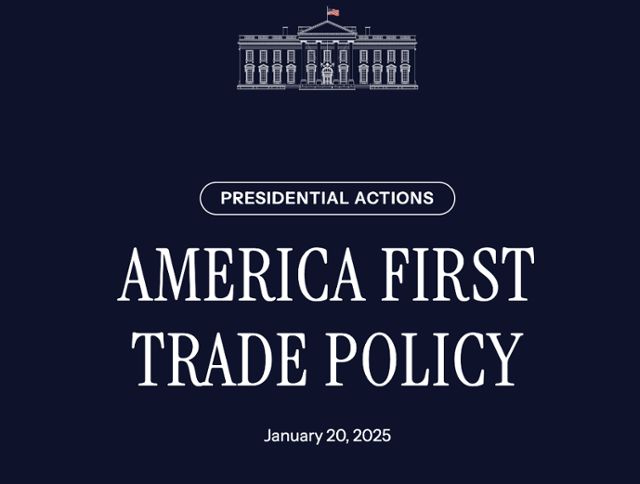 백악관이 20일(현지시간) 도널드 트럼프 대통령이 서명한 '미국 우선 무역 정책' 각서를 홈페이지에 공개했다. 백악관 홈페이지 캡처