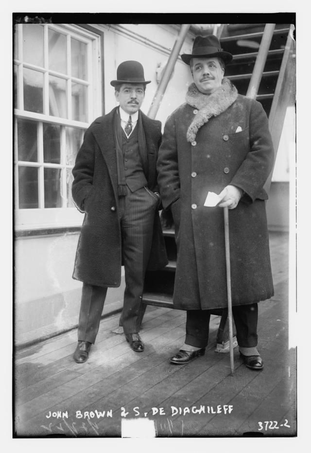 세르게이 댜길레프(오른쪽). 에포크 제공