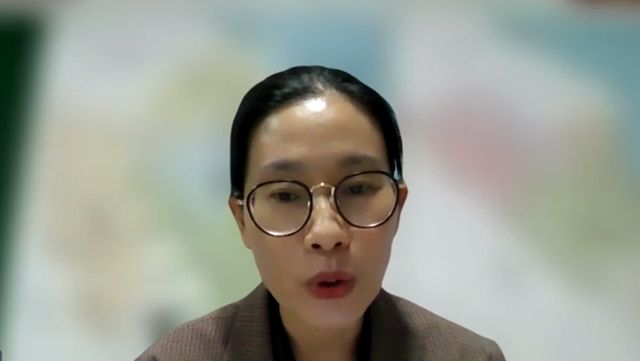 베트남 중부 꽝찌성에서 불발탄·지뢰 제거 작업 등을 펼치는 미국 비정부기구(NGO) '평화나무베트남(PTVN)'의 팜호앙하 지사장이 25일 한국일보와 화상 인터뷰를 하고 있다.