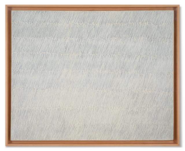 박서보의 '묘법 No.60-73'. 크리스티 제공