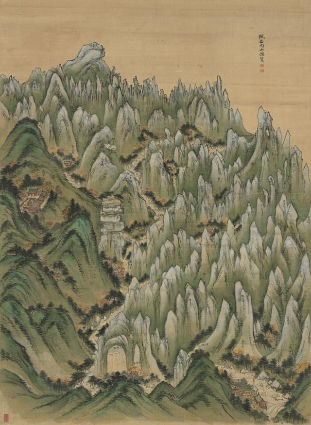 보물 '풍악내산총람'. 호암미술관 제공