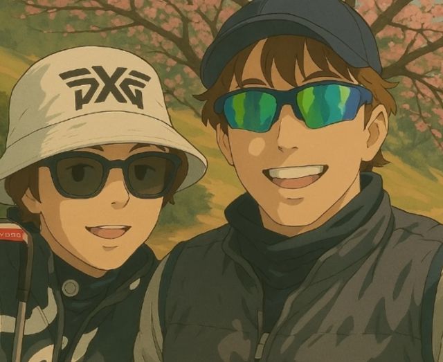 조혜련이 지브리풍 이미지로 남편의 모습을 공개했다. 조혜련 SNS